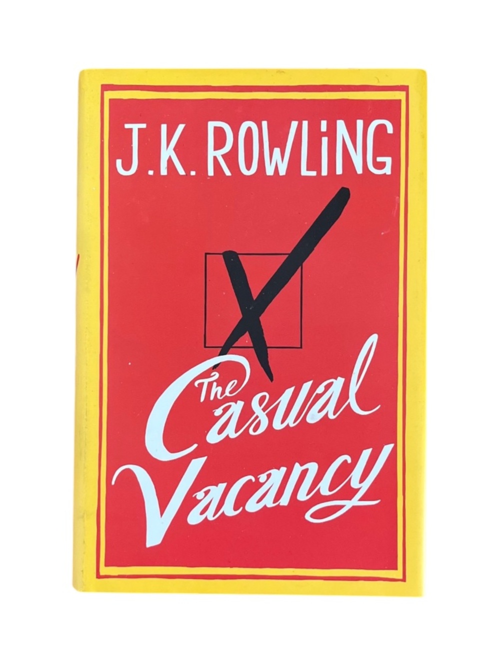 The Casual Vacancy 1st Edition HCDJ by J.K. Rowling harry potter